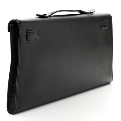 Hermes Swift  Kelly Longue Pochette Black 3 of 8