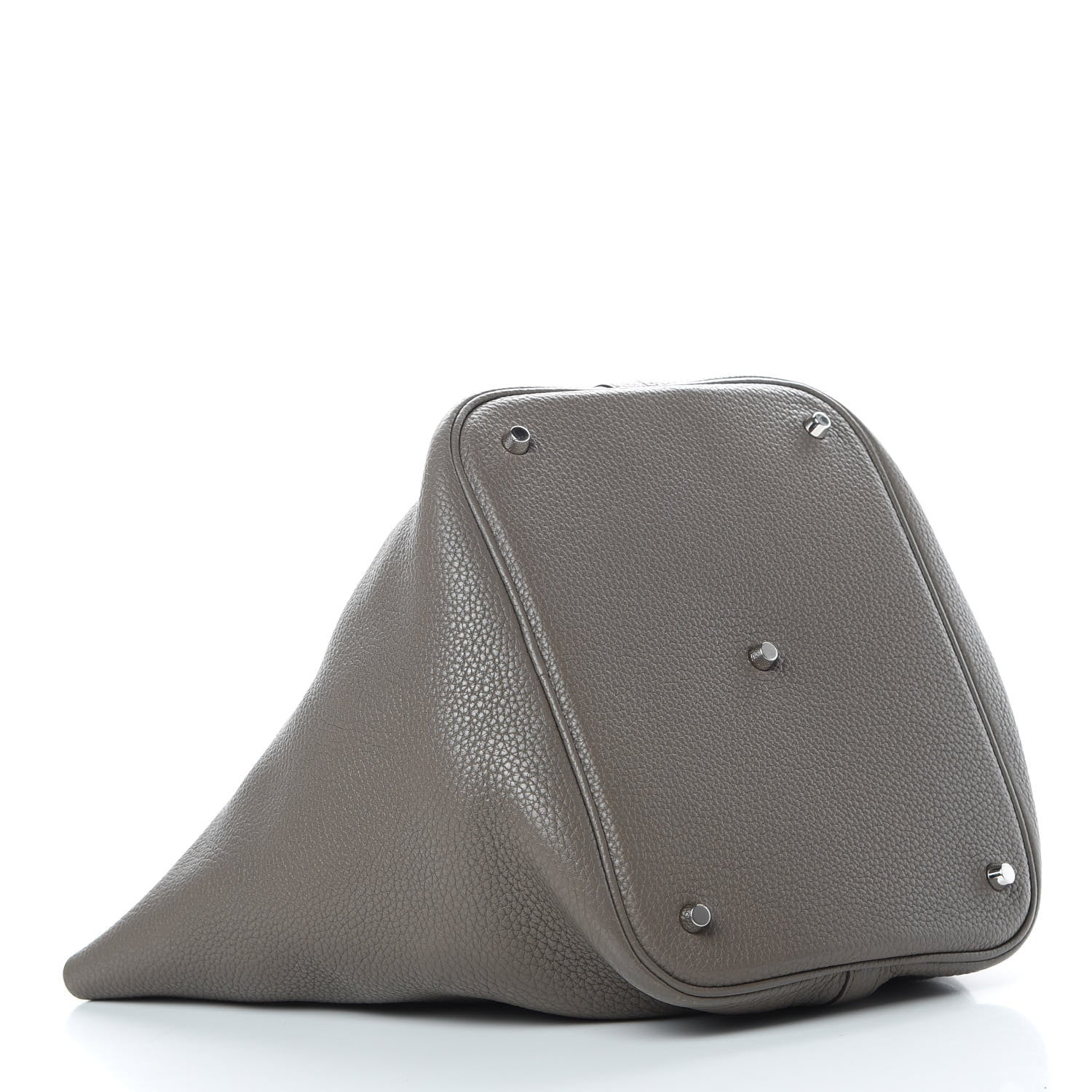 Hermes Taurillon Clemence Picotin Lock 26 GM Etain 4 of 15