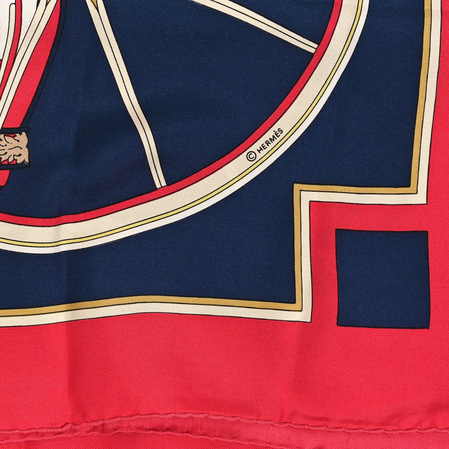 Silk Washington's Carriage Scarf 65