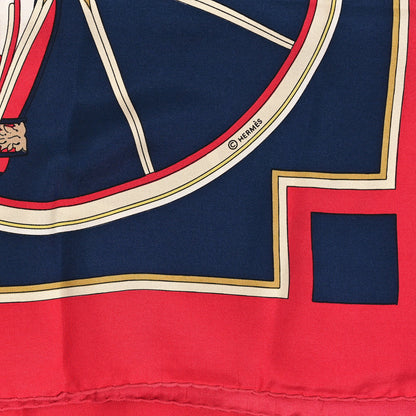 Hermes Silk Washington's Carriage Scarf 65 3 of 3
