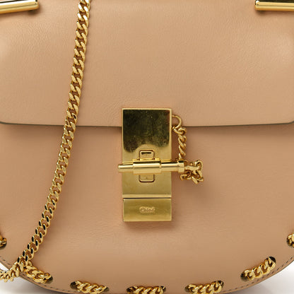 Chloe Calfskin Mini Drew Chain Shoulder Bag Blush Nude 10 of 10