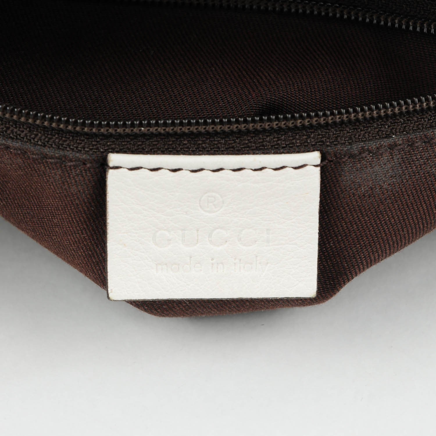Gucci Monogram Medium D Gold Hobo White 6 of 7