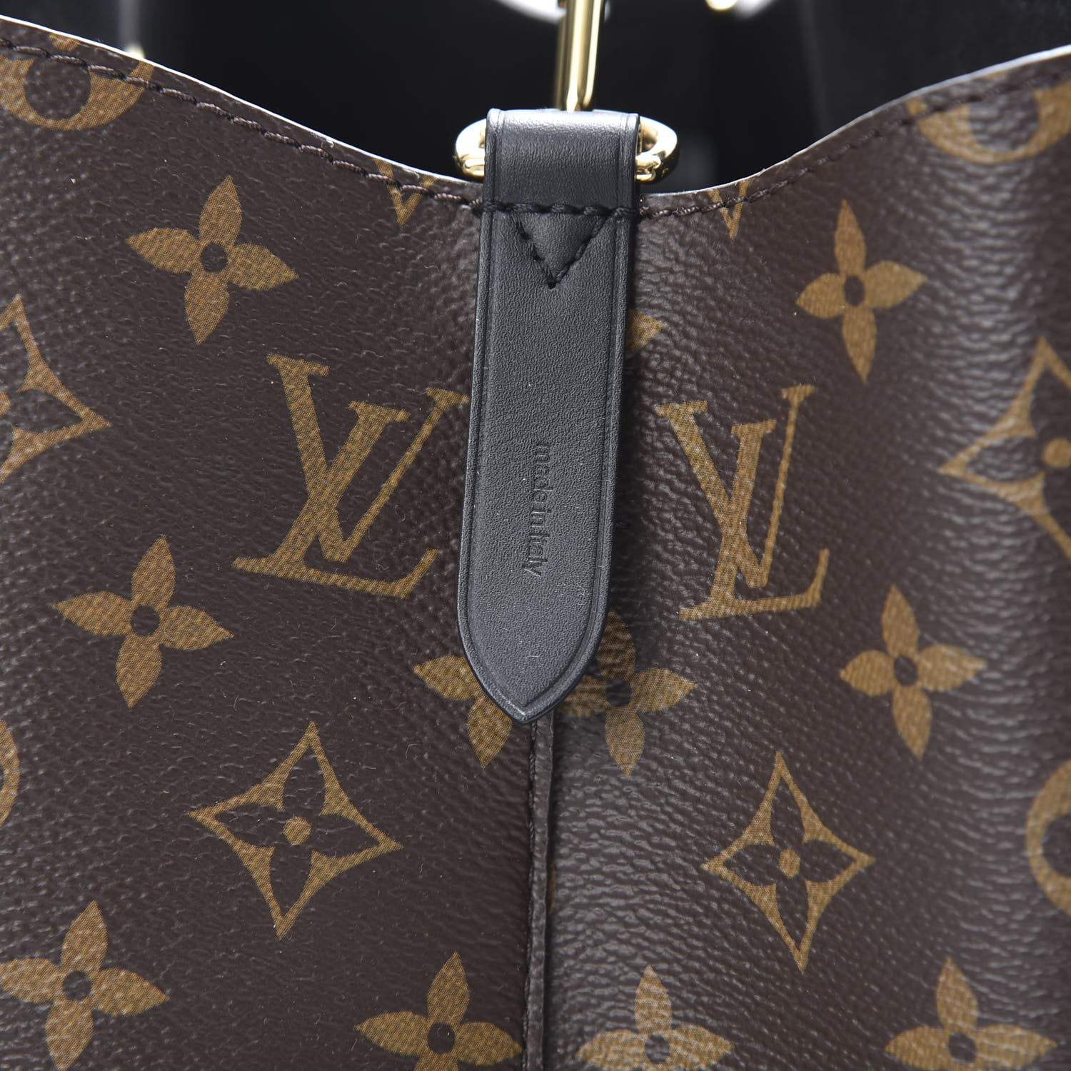 Louis Vuitton Monogram Neonoe MM Black 7 of 10