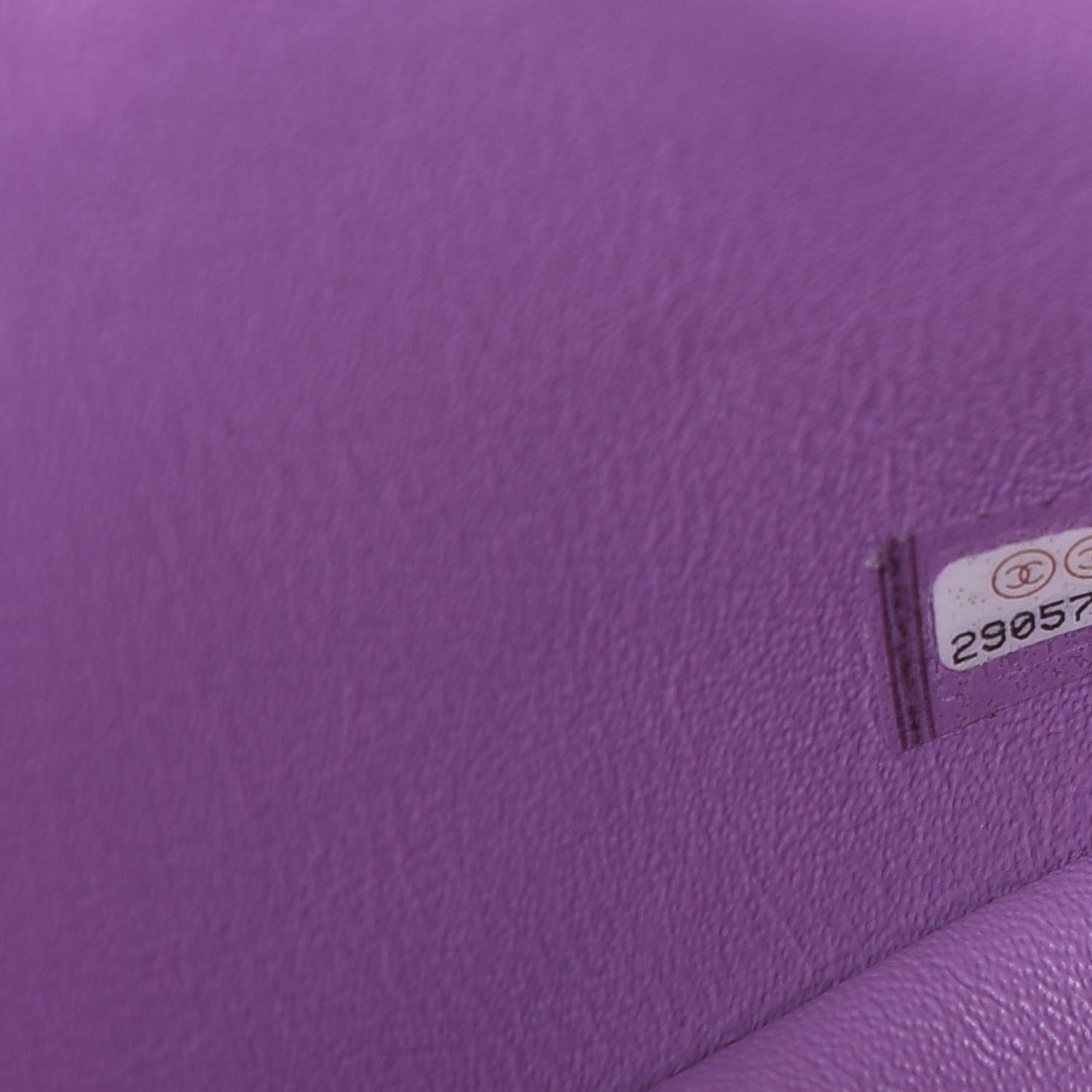 Chanel Lambskin Quilted Mini Rectangular Flap Purple 7 of 11