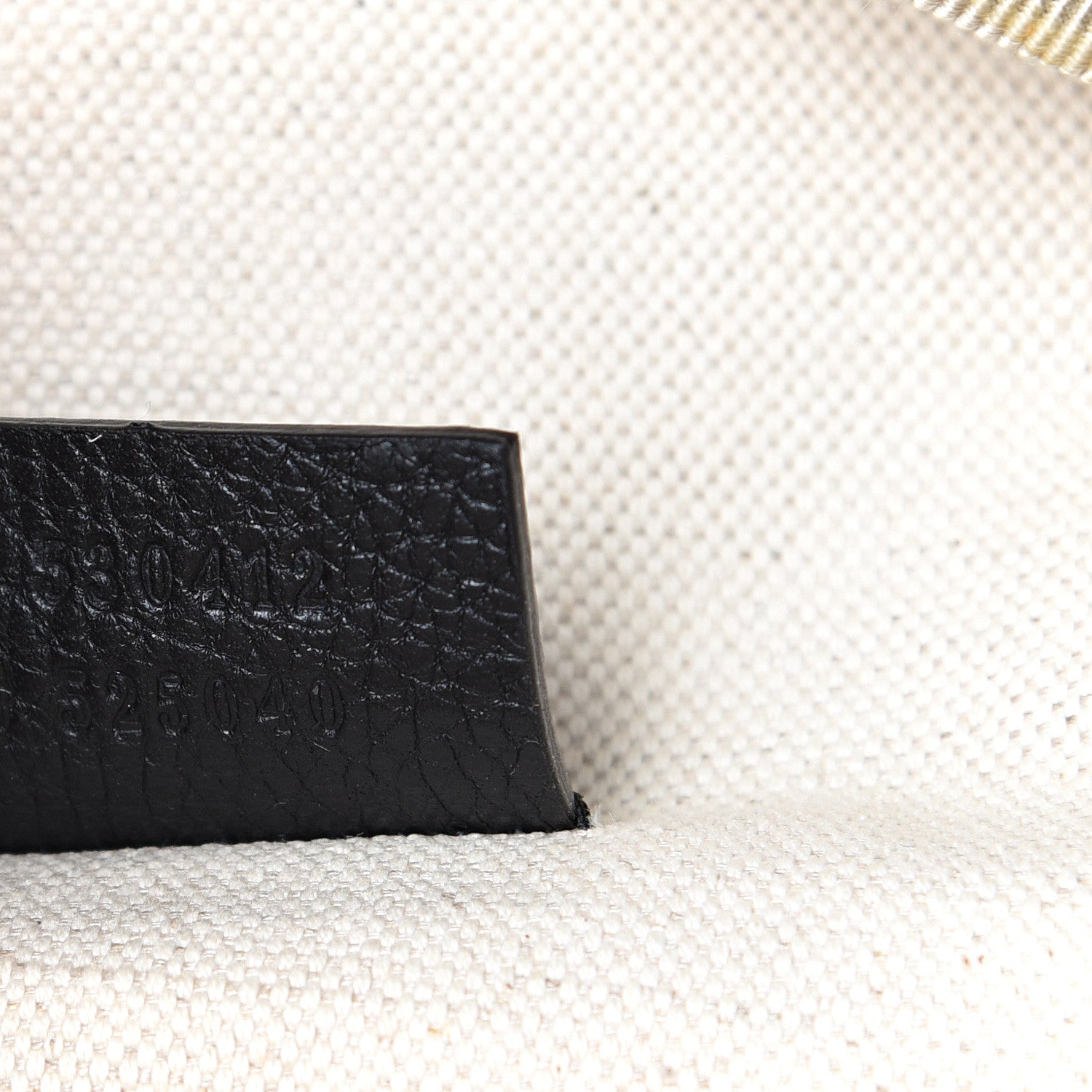 Gucci Grained Calfskin Logo Belt Bag Black 6 of 9