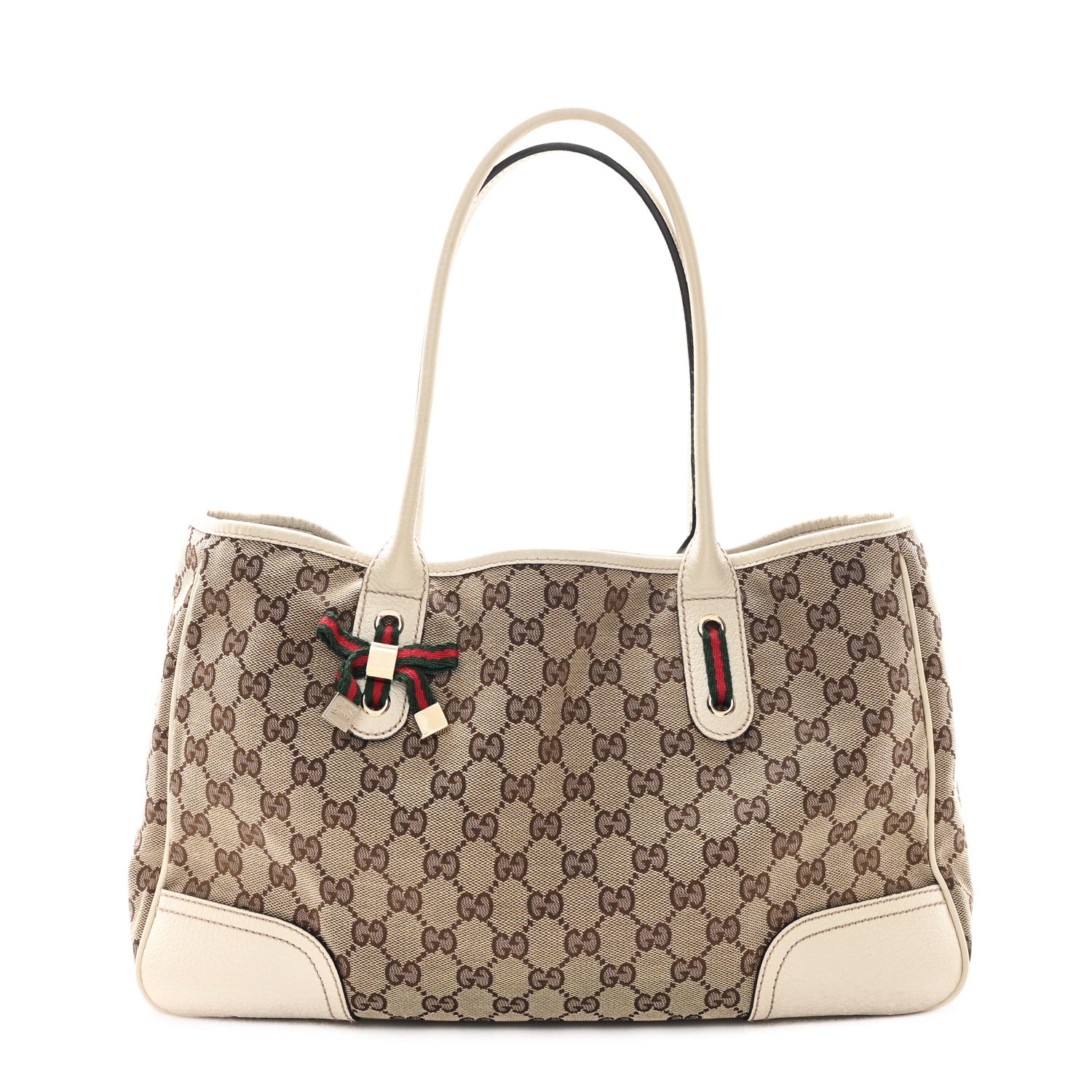 Gucci Monogram Medium Princy Tote Off White 1 of 10