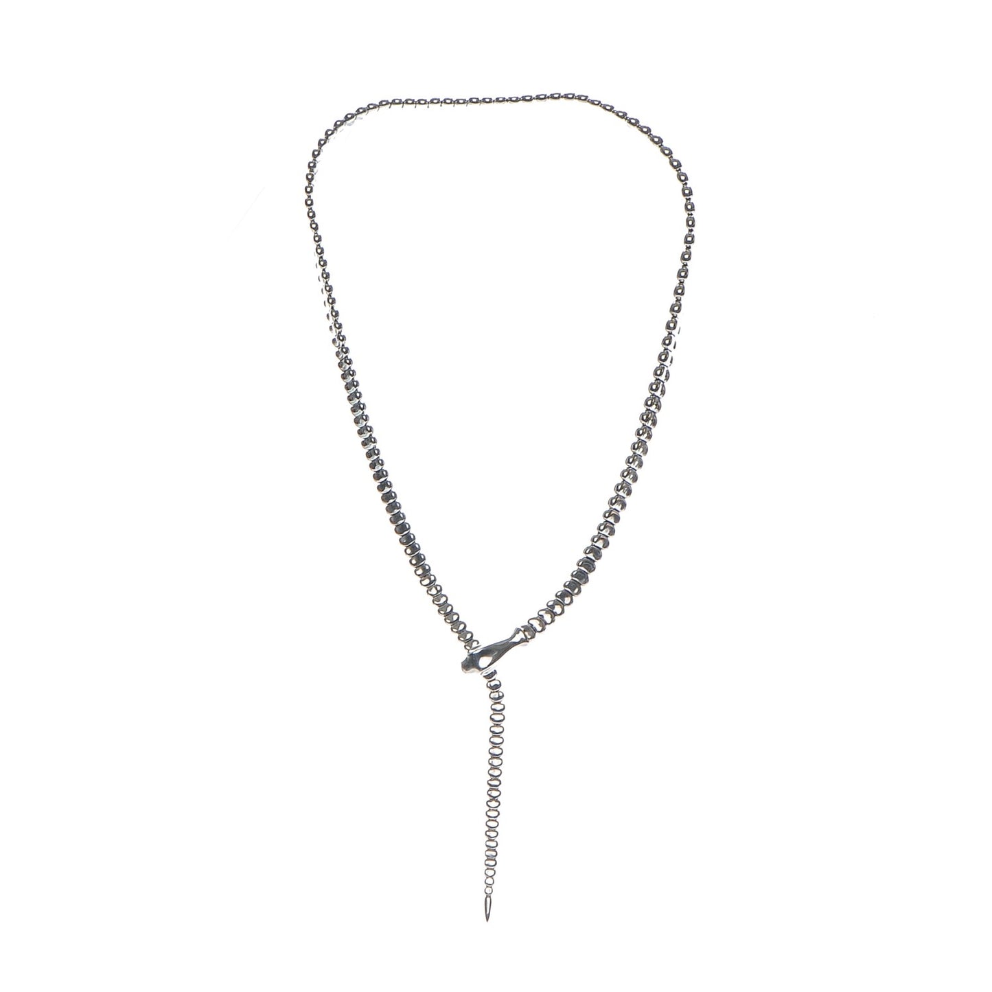 Sterling Silver Elsa Peretti Snake Necklace