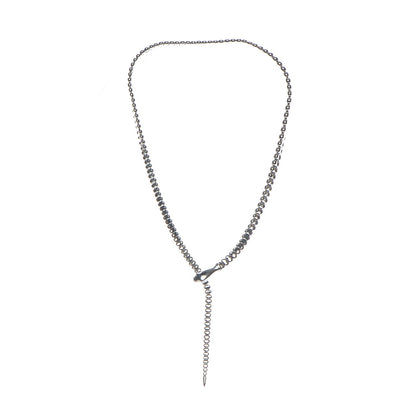 Tiffany Sterling Silver Elsa Peretti Snake Necklace 1 of 5