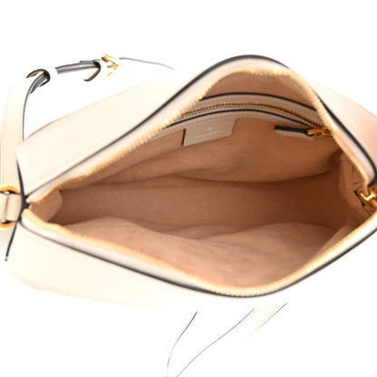 Gucci GG Supreme Monogram Small Horsebit 1955 Shoulder Bag Beige Mystic White 5 of 13