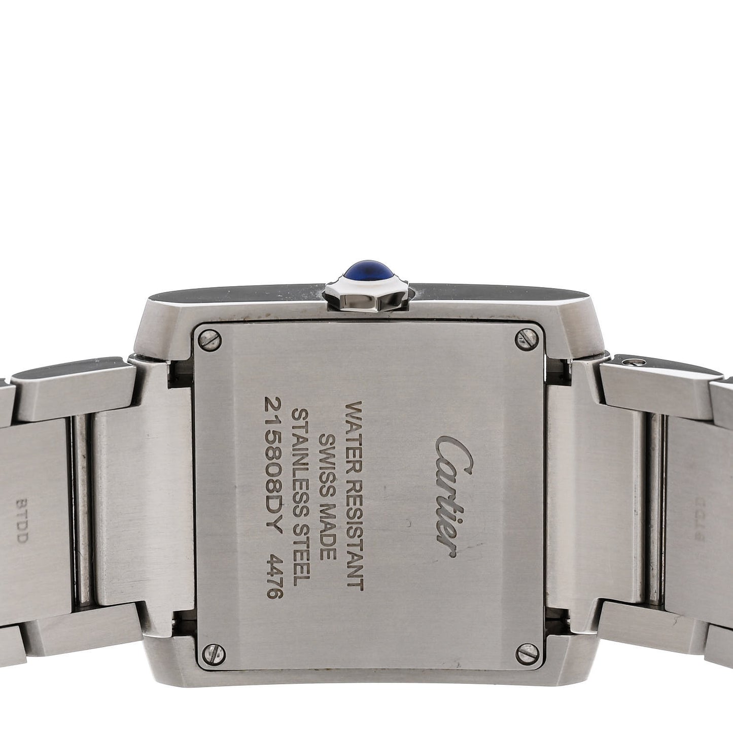 Stainless Steel 27mm Tank Francaise Quartz Watch