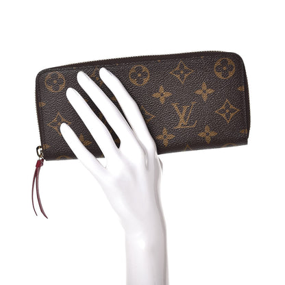 Louis Vuitton Monogram Clemence Wallet Fuchsia 2 of 7