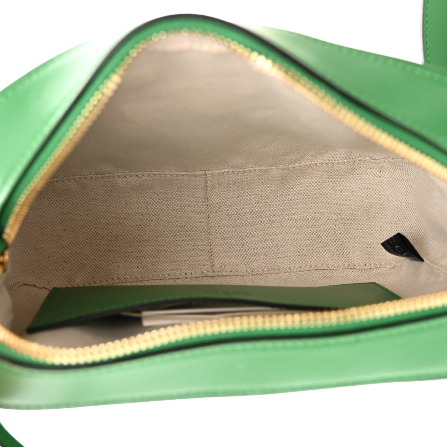 Gucci Calfskin GG Matelasse Shoulder Bag Spring Green Natural 5 of 12