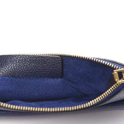Alexander McQueen Calfskin Zipped Pouch Navy 6 of 7