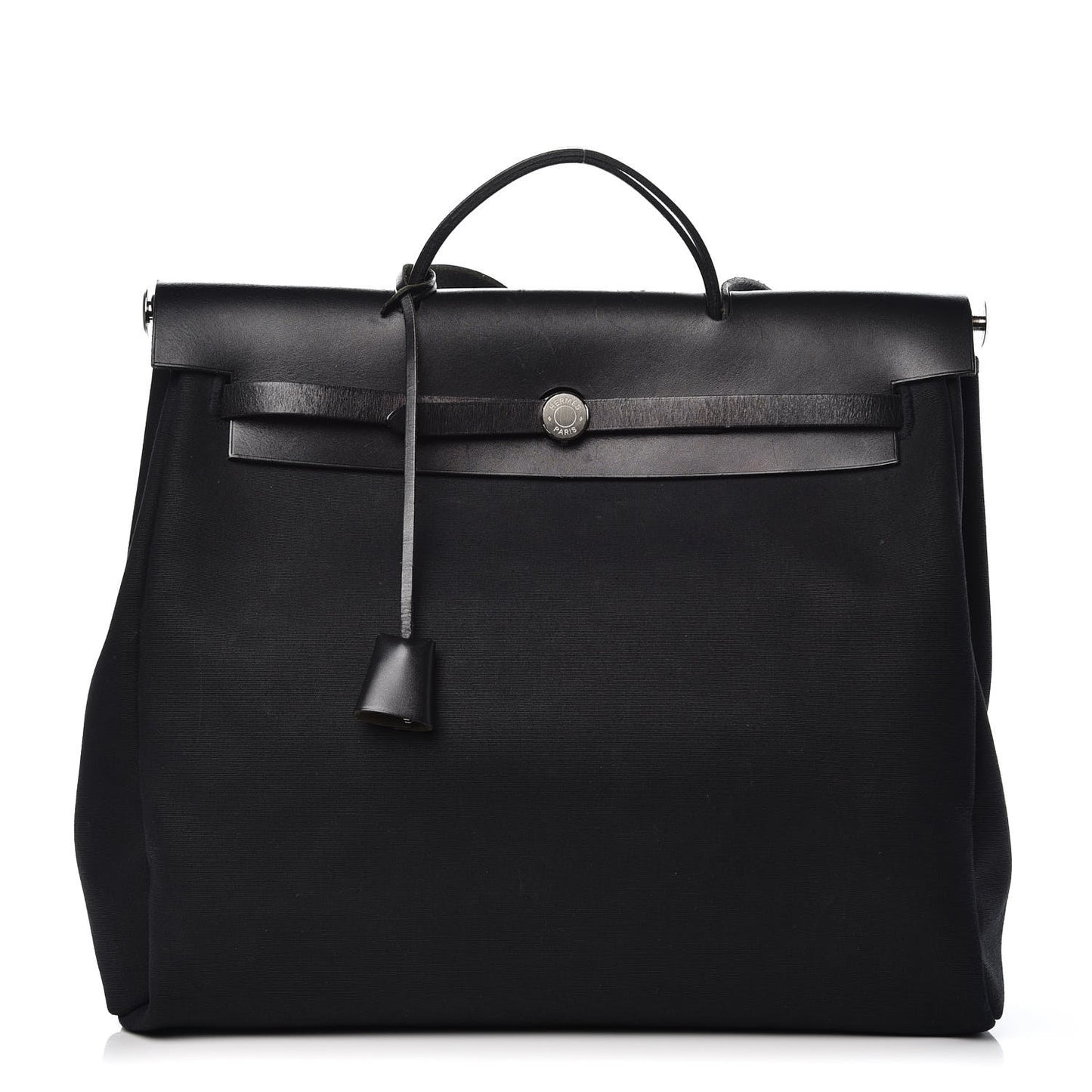 Toile Vache Calfskin Herbag 40 GM Black