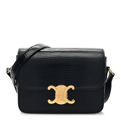 Celine Lizard Teen Triomphe Navy Blue 1 of 10