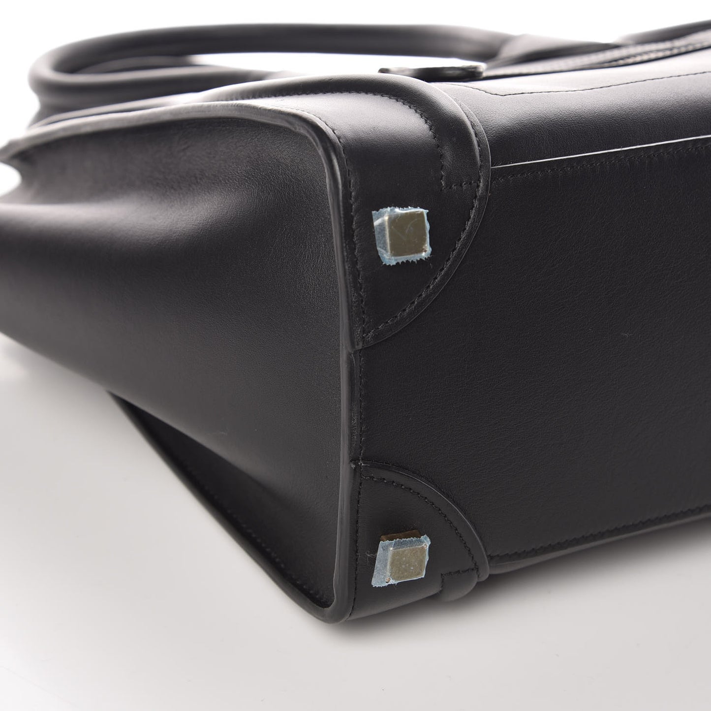 Smooth Calfskin Micro Luggage Black