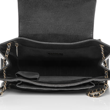 Chanel Caviar Quilted Flap Tote Black 5 of 7