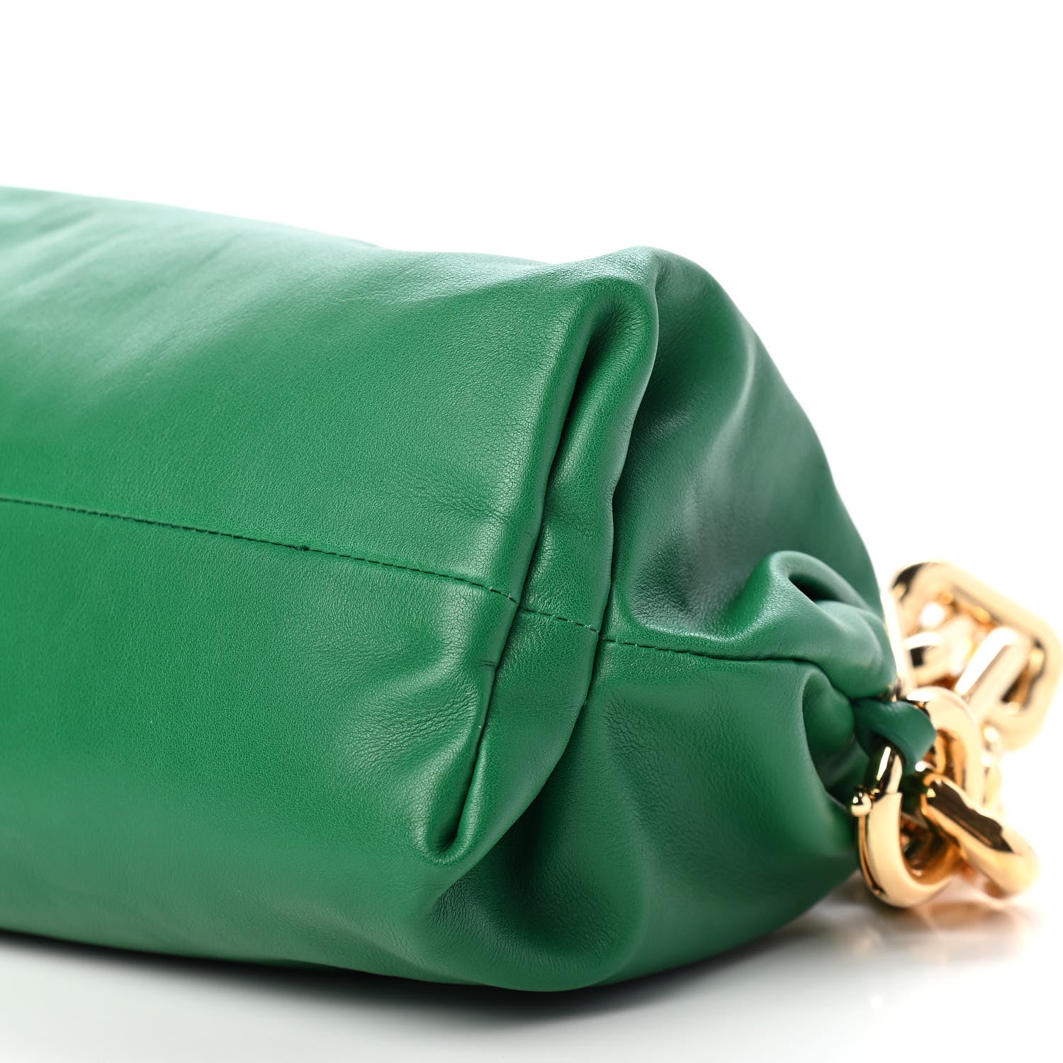 Bottega Veneta Calfskin The Pouch Chain Racing Green 6 of 8