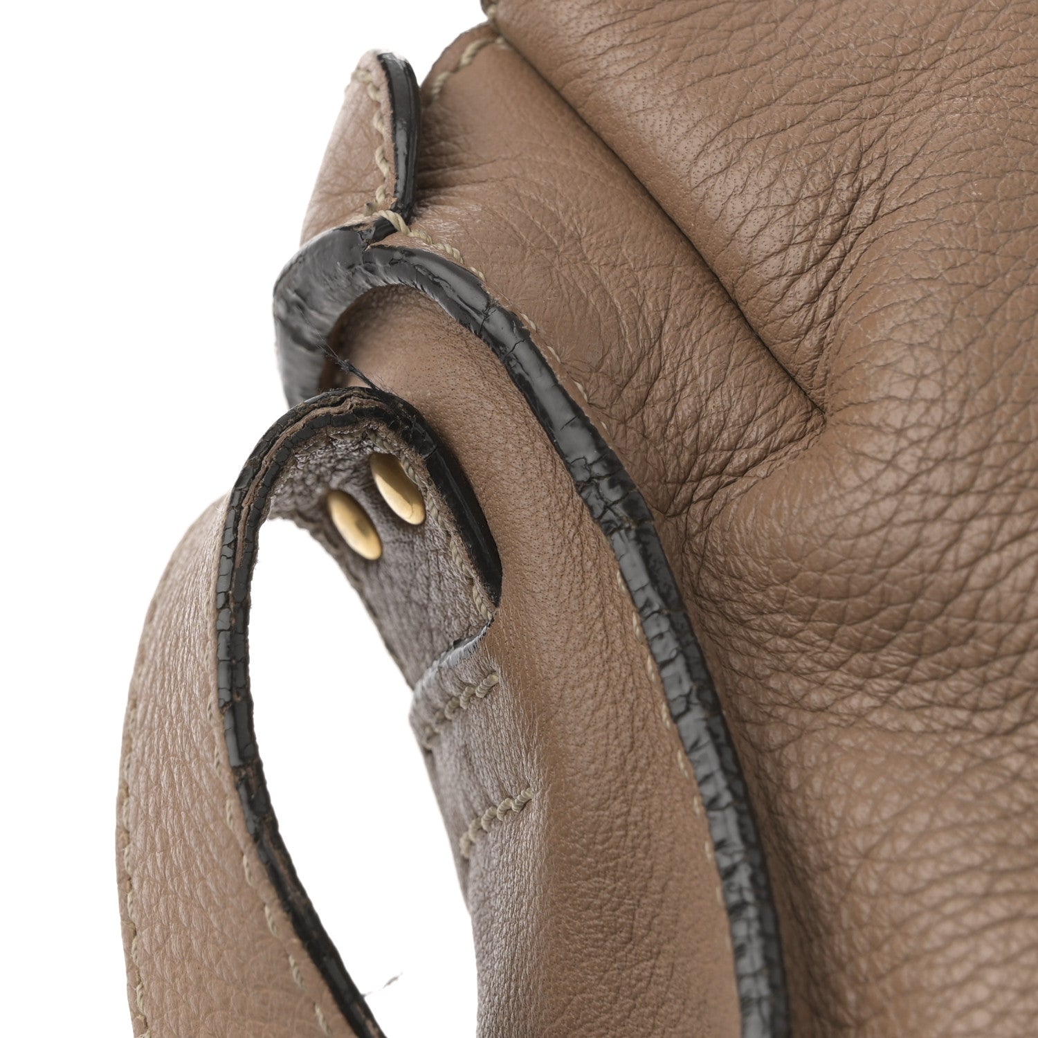 Chloe Calfskin Medium Marcie Top Handle Bag Nut 40 of 41