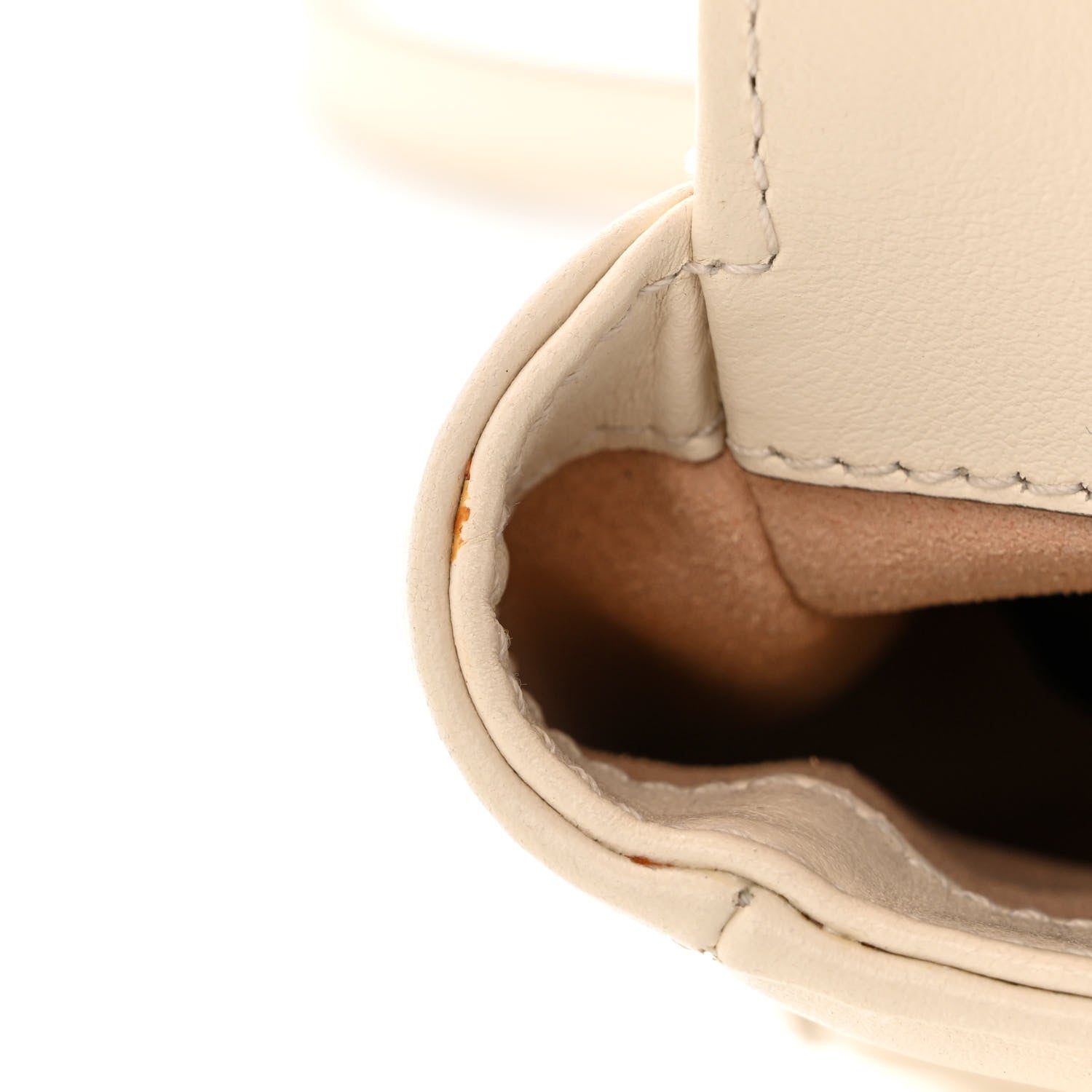 Gucci Calfskin Matelasse Mini GG Marmont Shoulder Bag White 12 of 13