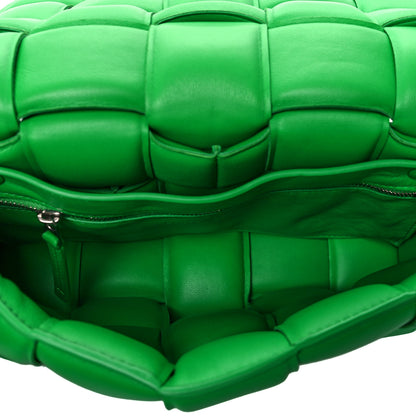 Bottega Veneta Nappa Maxi Intreccio Padded Cassette Crossbody Bag Grass 5 of 9