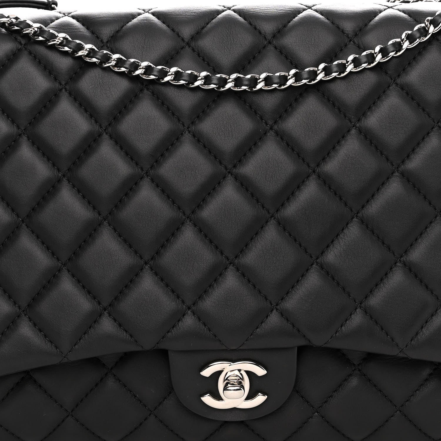 Chanel Calfskin Quilted Tender Touch Flap Bag Black 9 of 12