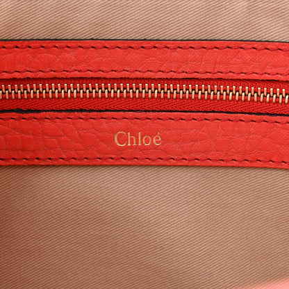 Chloe Grained Calfskin Medium Sally Flap Lipstick 6 of 13
