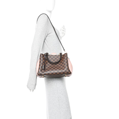 Louis Vuitton Damier Ebene Cuir Taurillon Brittany Magnolia 2 of 11