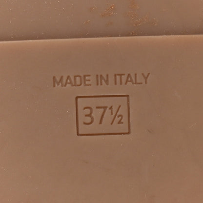 Fendi Denim FF Quilted Fendi Feel Buckled Slide Sandals 37.5 Blue 8 of 13