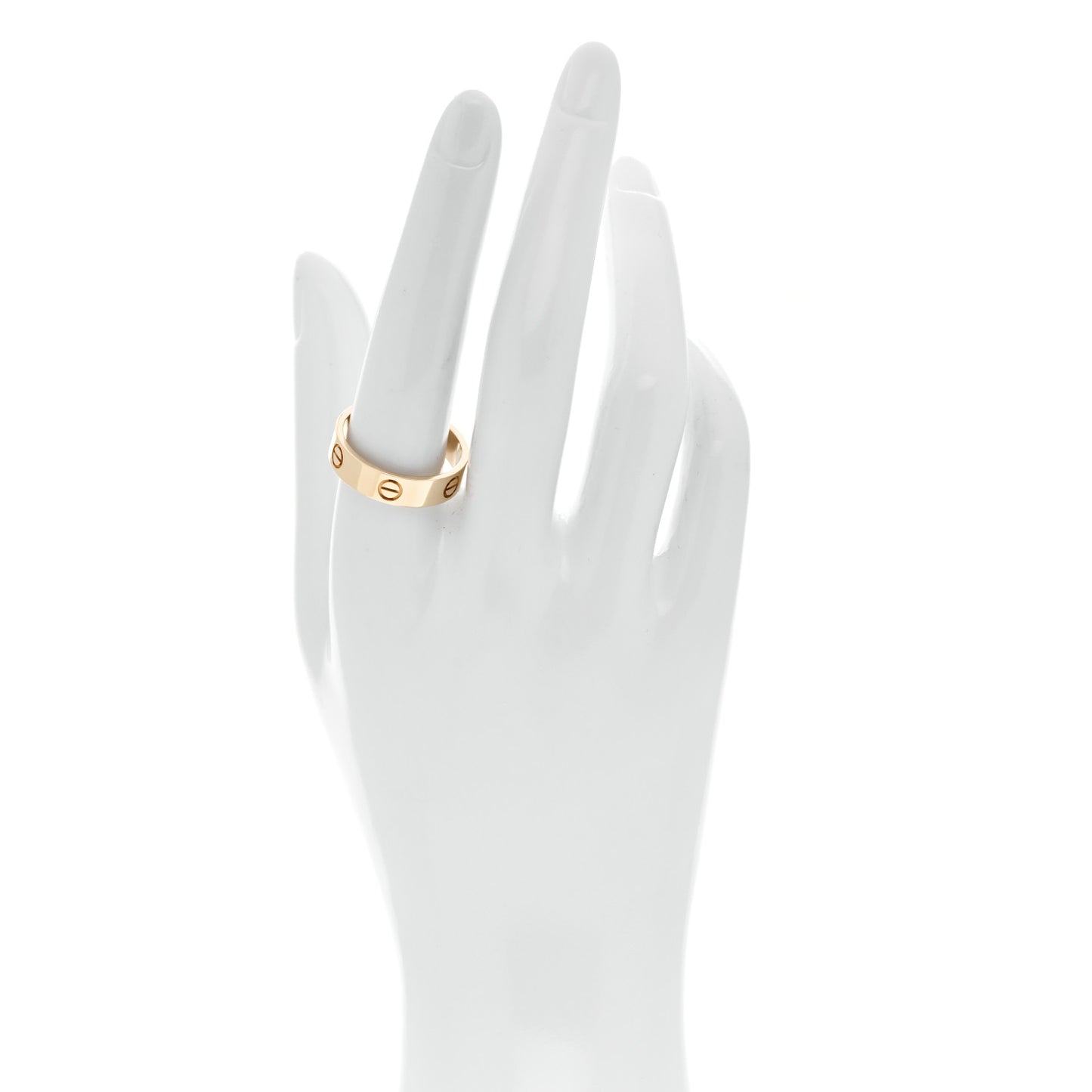 18K Yellow Gold 5.5mm LOVE Ring 61 9.75