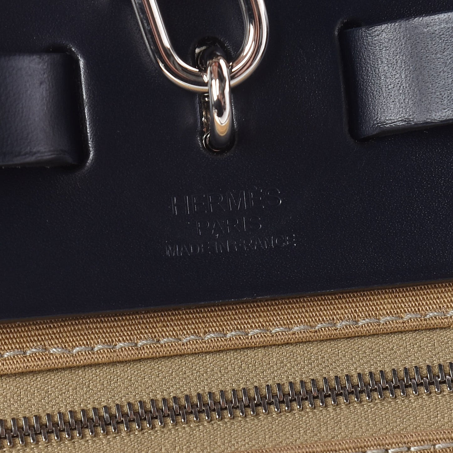 Vache Hunter Toile Herbag Zip 31 PM Trench Bleu Indigo