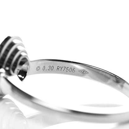 Cartier Platinum Diamond .30ct D'Amour Solitaire Engagement Ring 51 5.75 5 of 6