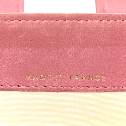 Chanel Patent Square Quilted CC Wristlet Long Wallet Pink 8 of 10
