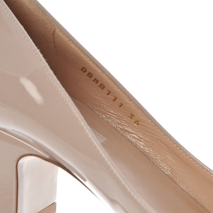 Valentino Garavani Patent Tan-Go Mary Jane 60mm Pumps 36 Poudre 8 of 9