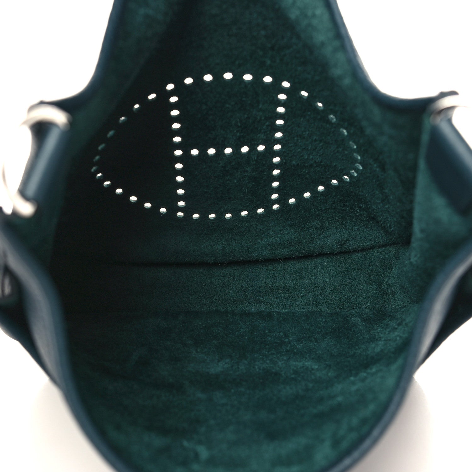 Hermes Taurillon Clemence Evelyne III PM Vert Cypress 4 of 8