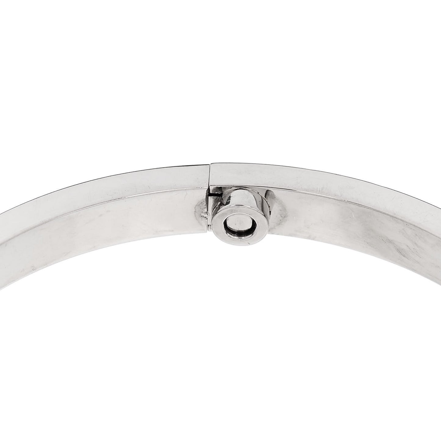 18K White Gold Small LOVE Bracelet 15