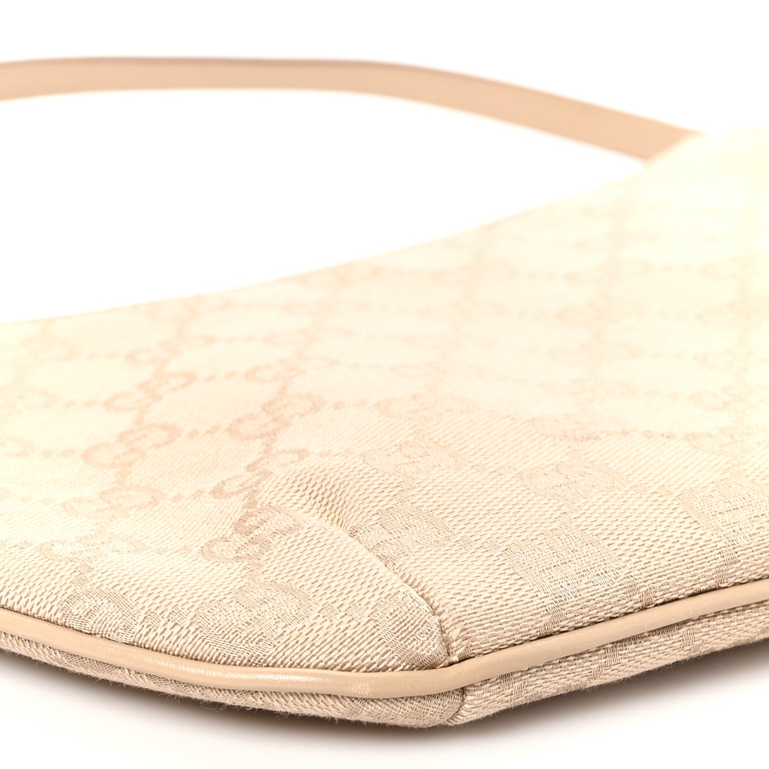 Gucci Monogram Pochette Beige 9 of 10