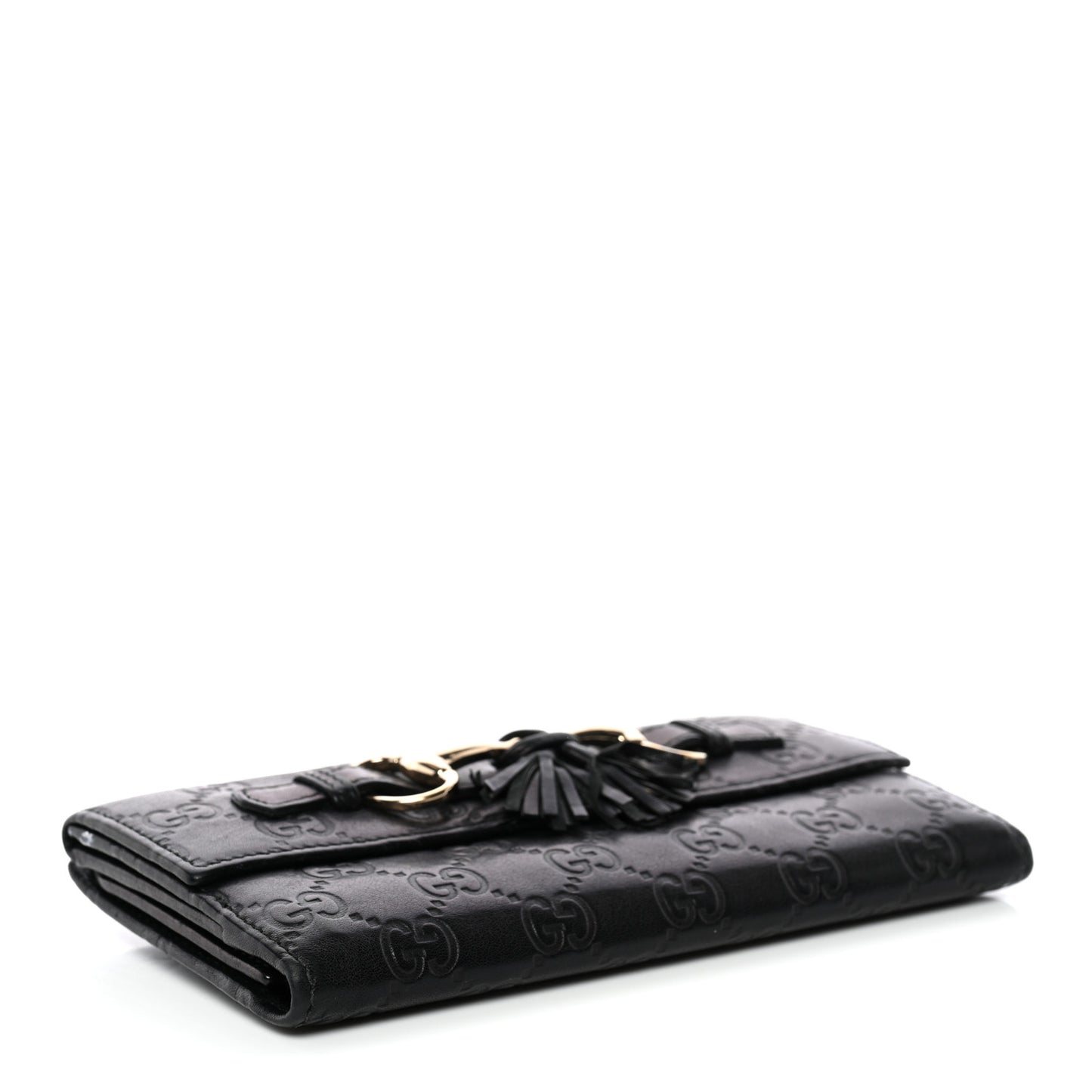 Guccissima Emily Continental Wallet Black