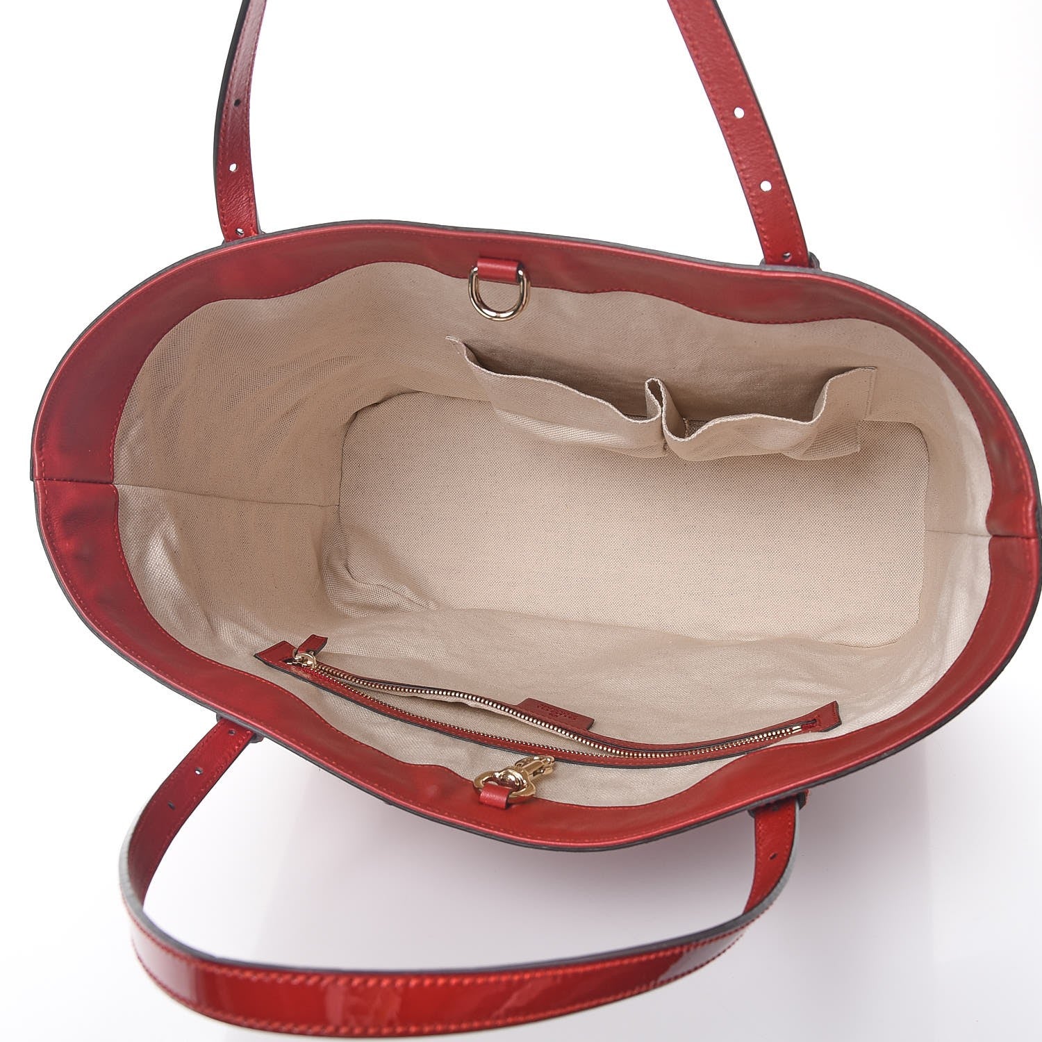 Gucci Patent Microguccissima Medium Nice Tote Rose Bed 5 of 10