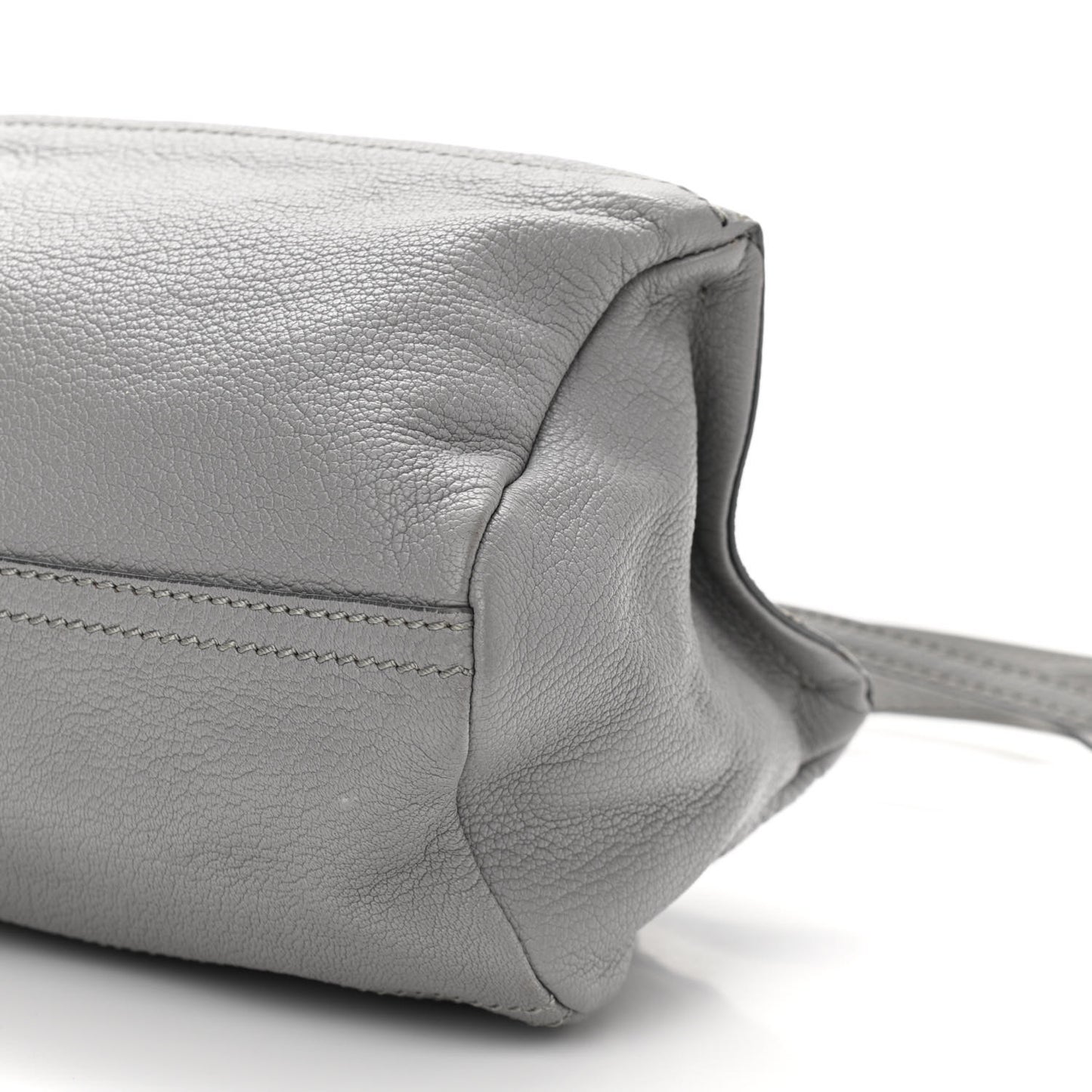 Sugar Goatskin Mini Pandora Dove Grey