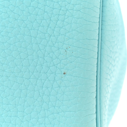 Hermes Taurillon Clemence Lindy 26 Bleu Atoll 14 of 14