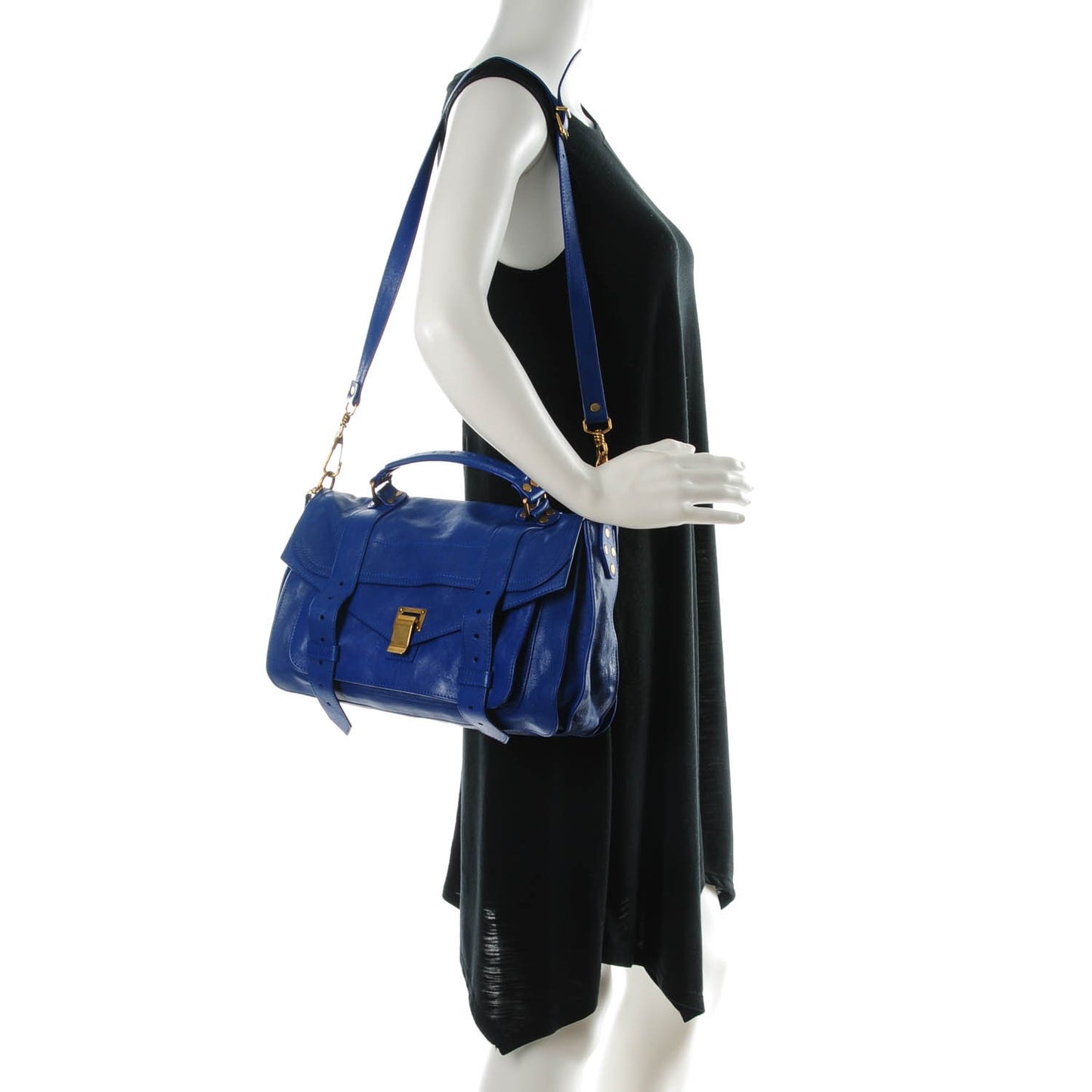 Lambskin Medium PS1 Satchel Peacock