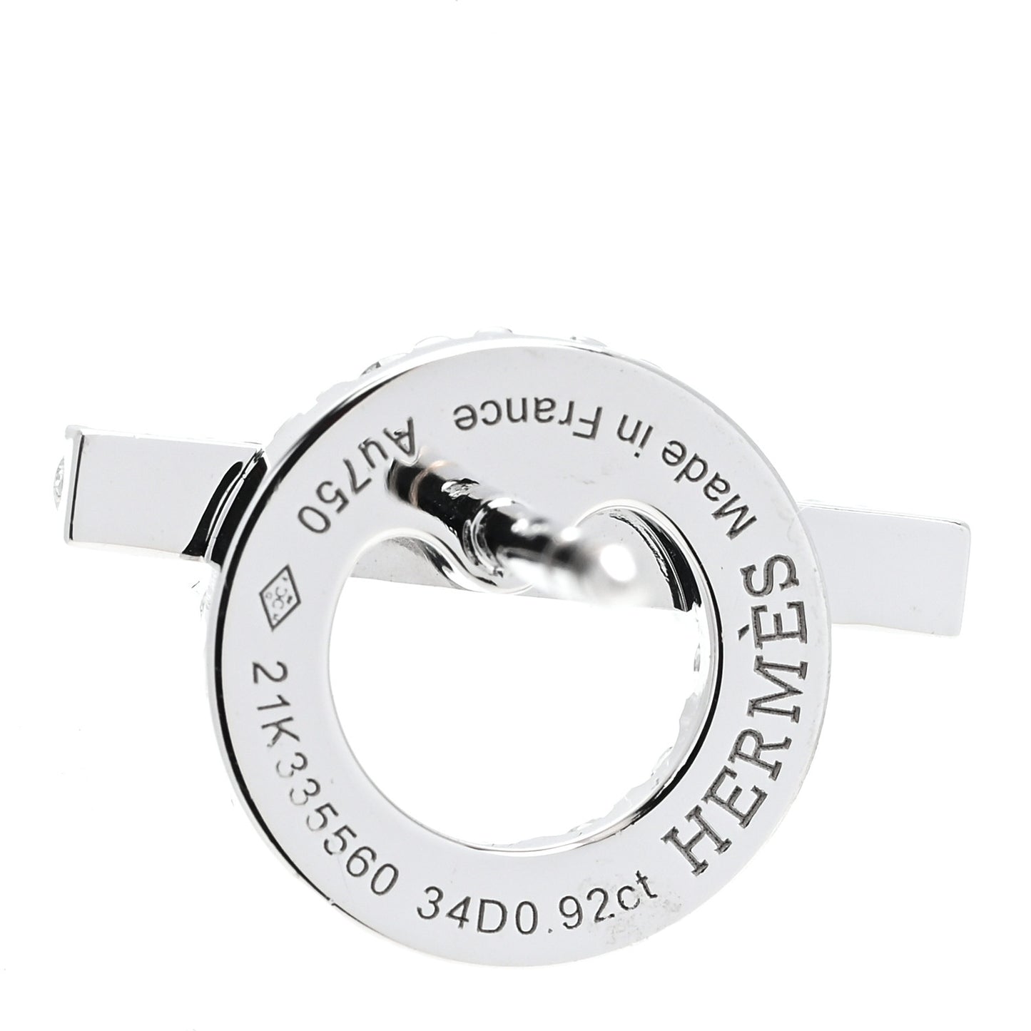 18K White Gold Diamond Finesse Earrings