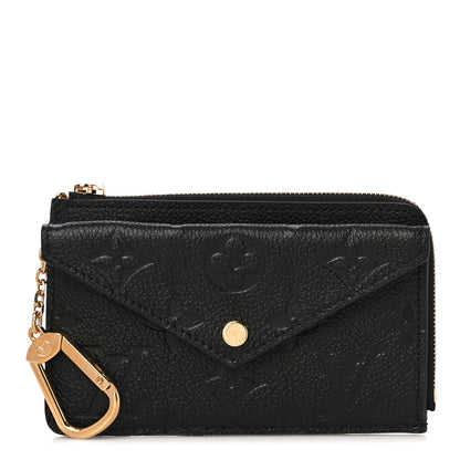 Louis Vuitton Empreinte Recto Verso Card Holder Black 1 of 10
