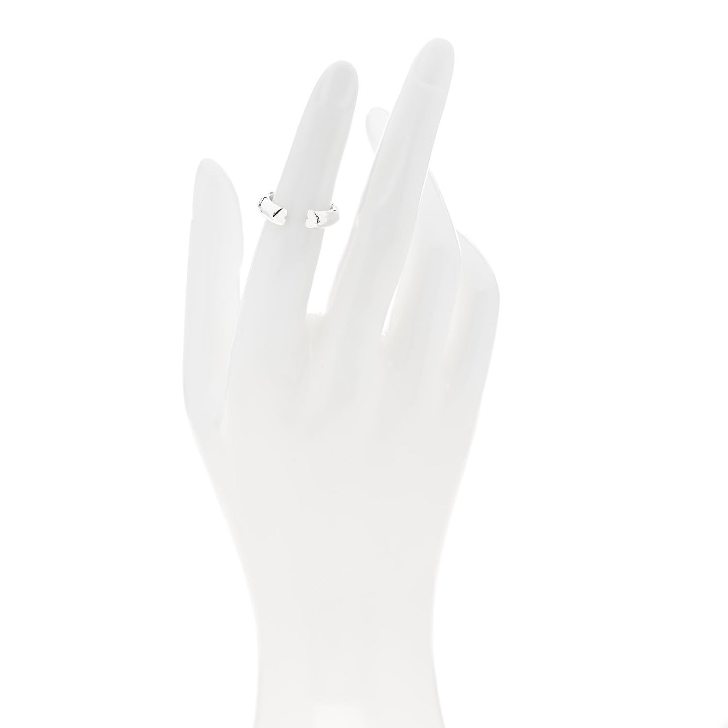 Sterling Silver Tenderness Heart Ring 47 4.25