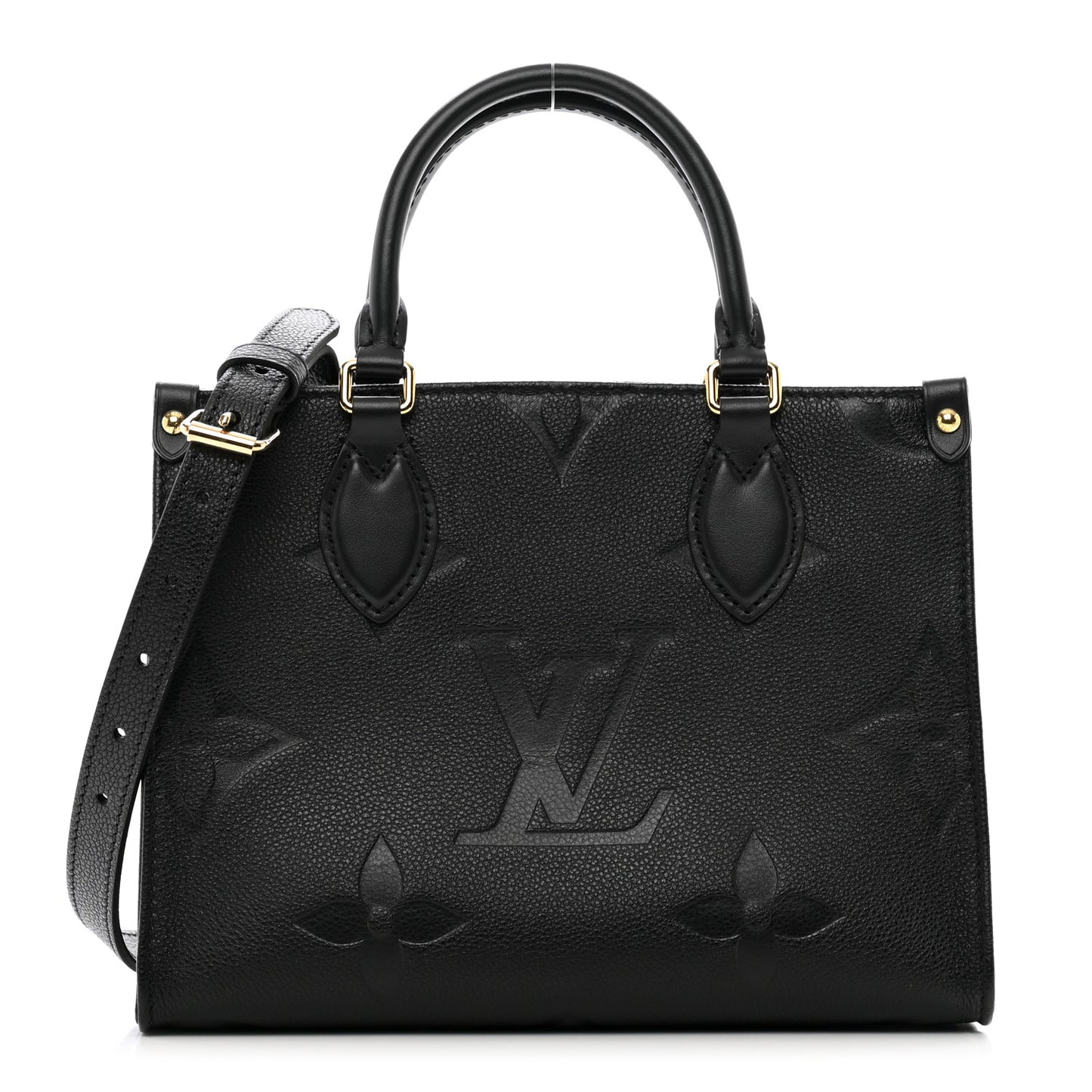 LOUIS VUITTON Empreinte Monogram Giant Onthego PM Black