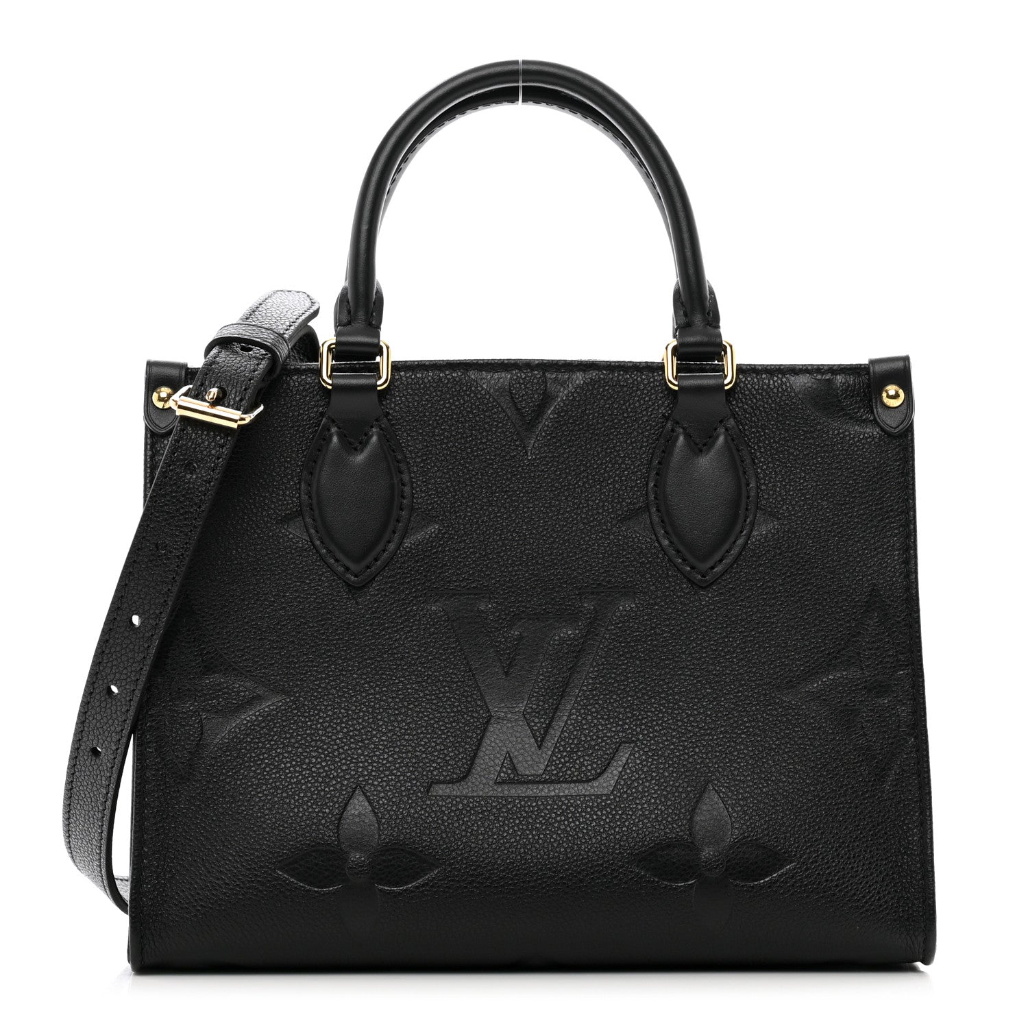 Louis Vuitton LOUIS VUITTON Empreinte Monogram Giant Onthego PM Black 1 of 9