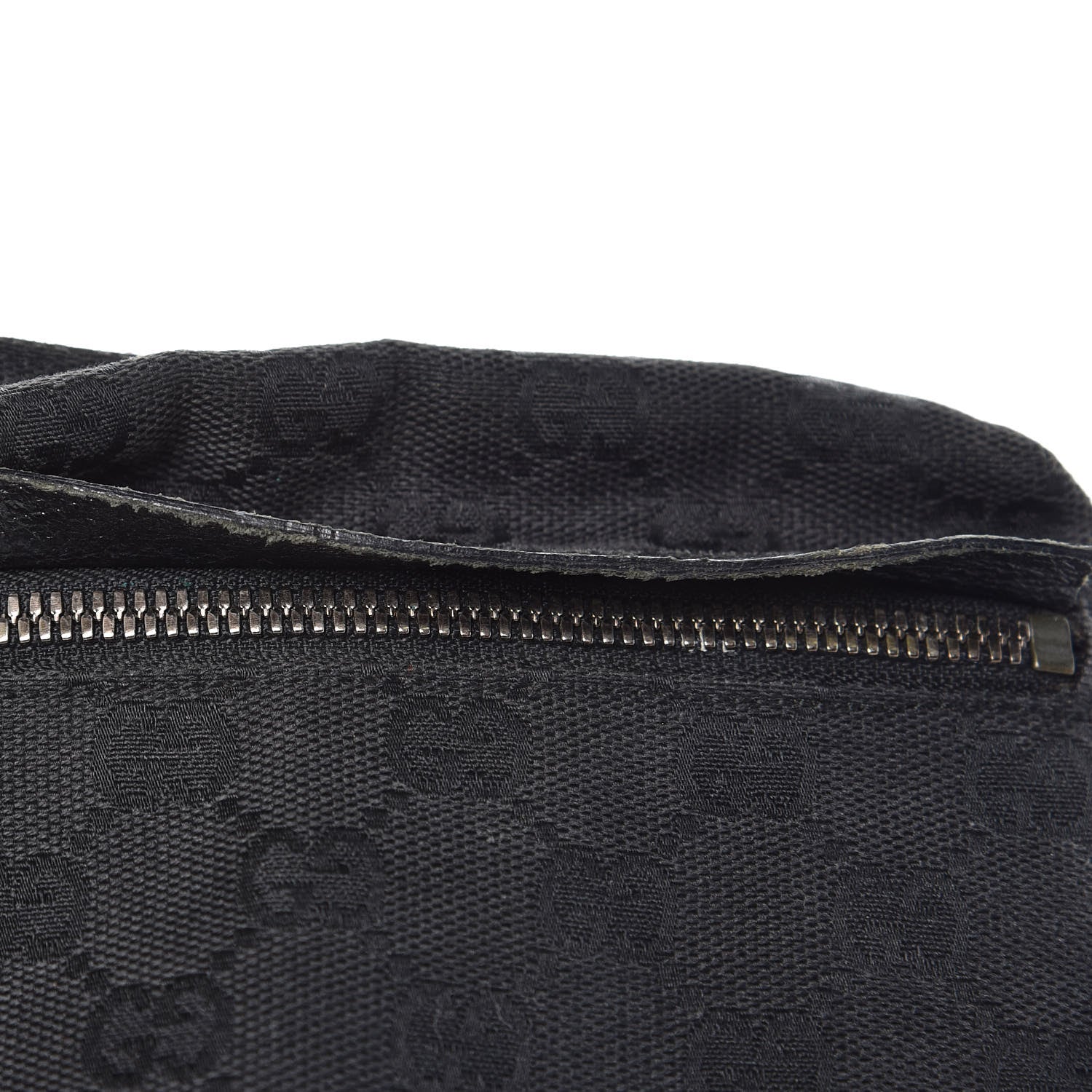 Gucci GG Monogram Double Pocket Belt Bag Black 11 of 12