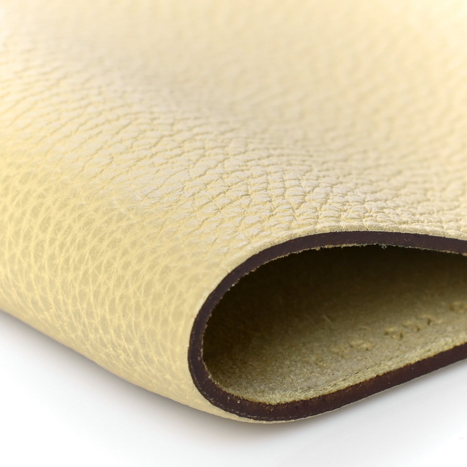 Hermes Togo Ulysse MM Agenda Cover Jaune Poussin 9 of 16