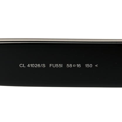 Celine Shadow Sunglasses CL 41026/S Black Havana 6 of 7